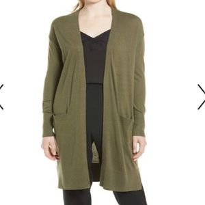HALOGEN LONG CARDIGAN